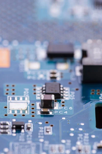 Detail of electronic circuits — Stock Photo, Image