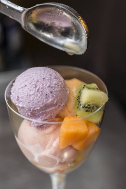 İtalyan dondurma zanaat hazırlık