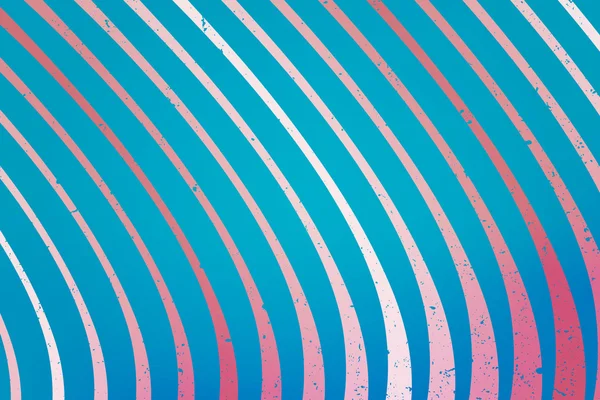 Motif abstrait avec des vagues colorées ornement sur la texture de surface en détresse. vecteur, design de fond rétro rayé. mode grunge, modèle d'impression décorative — Image vectorielle