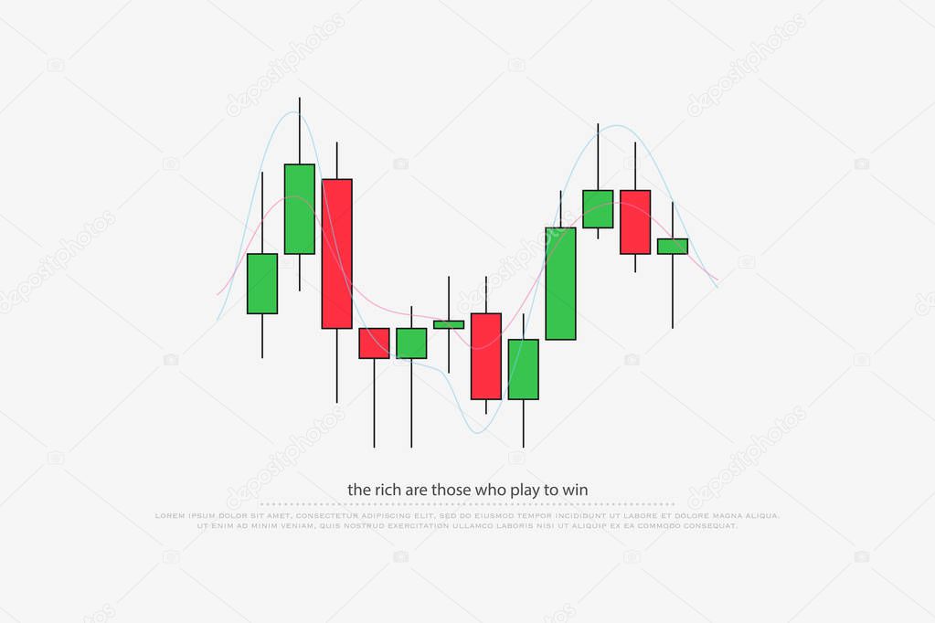 vector currencies trading diagram