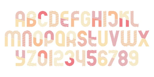 şık Alfabe harf ve rakam