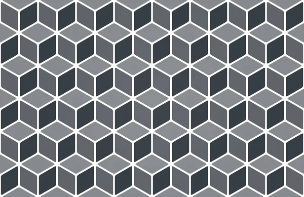无缝模式与 blockchain 形状装饰 — 图库矢量图片