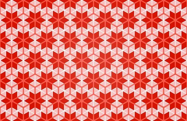 Бесшовный узор с орнаментом Xmas красный фон — стоковый вектор