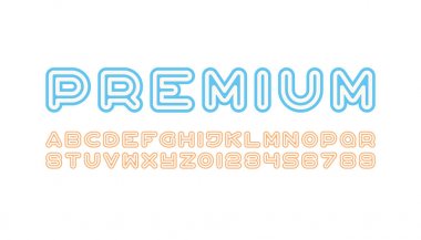 spor stil Alfabe harf ve rakam