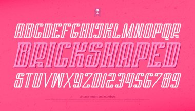 italik Alfabe harf ve rakam