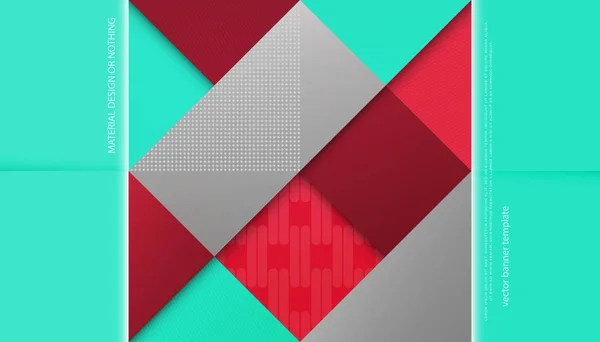 Abstrait, fond coloré avec des triangles — Image vectorielle