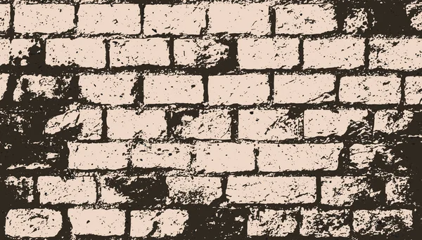 Abstract, brick wall surface — Stock Vector