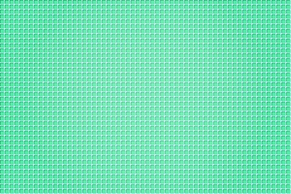 プールの床の緑の正方形のシームレス パターン — ストックベクタ