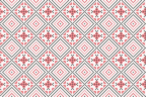 Traditionele naadloze patroon met klassieke, geometrische sieraad — Stockvector