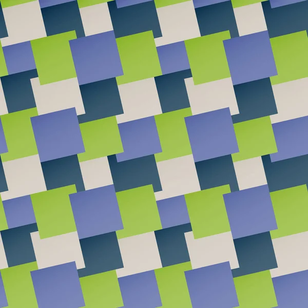 Naadloze patroon met kleurrijke vierkantjes. vector geometrische achtergrond. abstracte wallpaper ontwerp — Stockvector