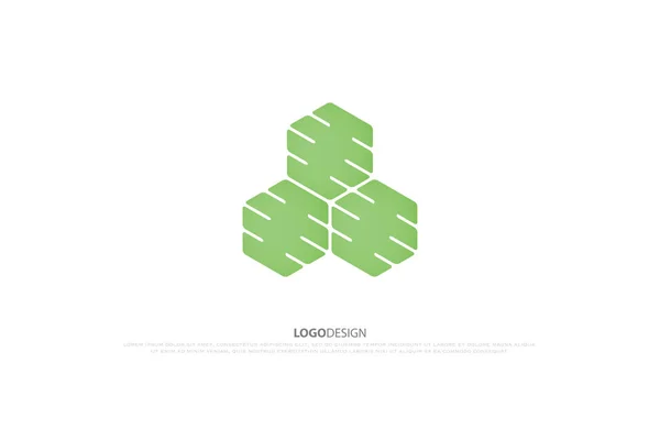 Blockchain technology icon. vector smart contract logotype — Stock Vector