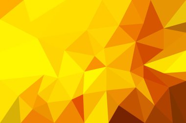 Üçgenler, çokgenler, rengarenk gradyanlar. Modern renk tasarımı Low Poly. Vektör illüstrasyonu EPS 10.