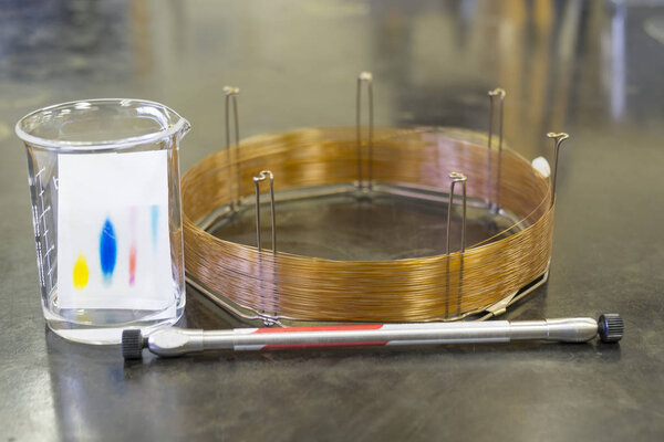 Different stationary phases for chromatograhy techniques.
