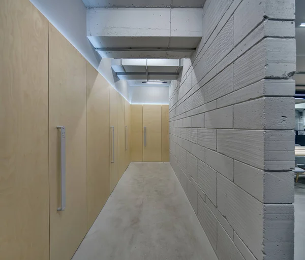 Korridoren i loftstil — Stockfoto