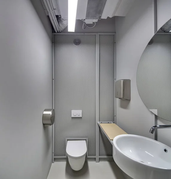 Lavatory in loft style — Stock Photo, Image