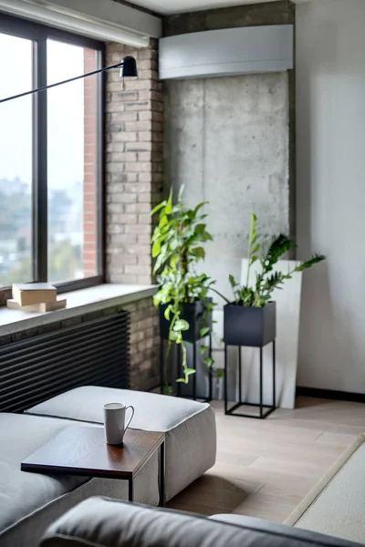 Interior in loft style — Stock Photo, Image