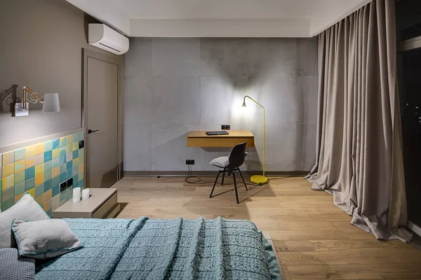Schlafzimmer im modernen Stil — Stockfoto