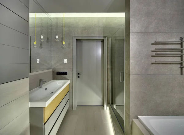 Bagno in stile moderno — Foto Stock