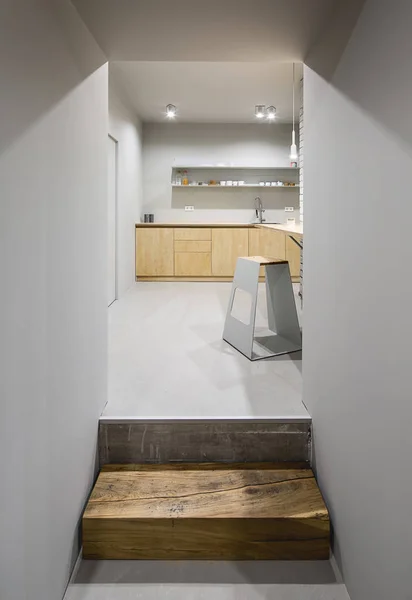 Kitchen in loft style — Stock Photo, Image