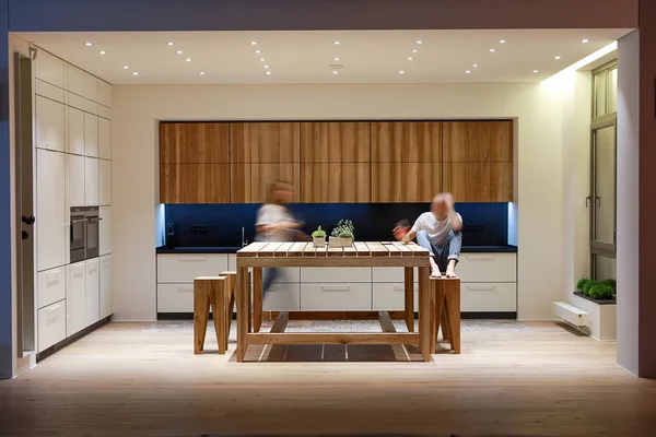 Cozinha em estilo moderno — Fotografia de Stock