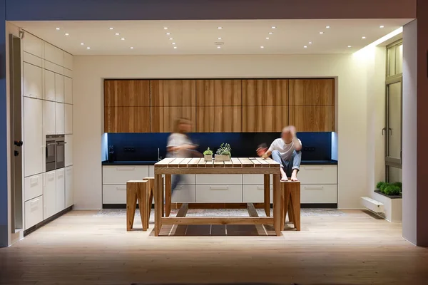 Kitchen dalam gaya modern — Stok Foto