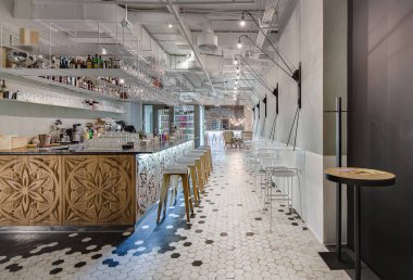 Modern tarzda Cafe