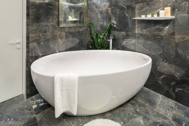 Modern tarzda lüks banyo