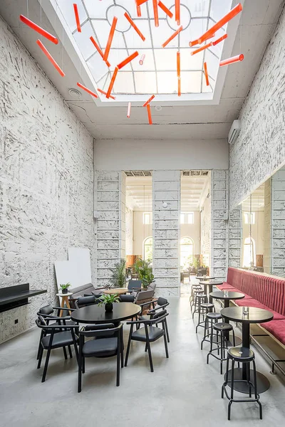 Cafe i loftstil — Stockfoto