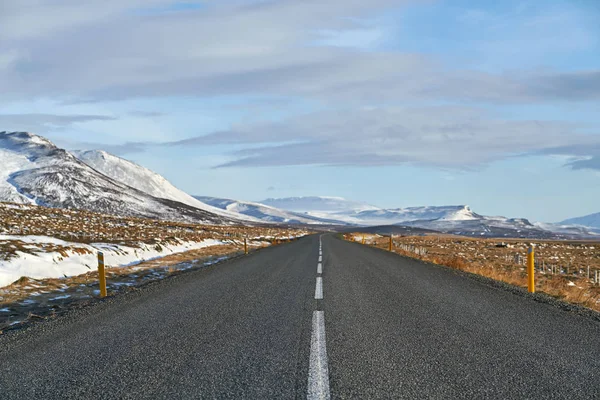 アイスランドの国の道路 — ストック写真