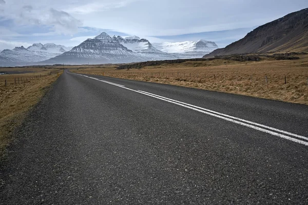 Strada statale in Islanda — Foto Stock