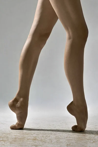 Ballet danseur posant en studio — Photo