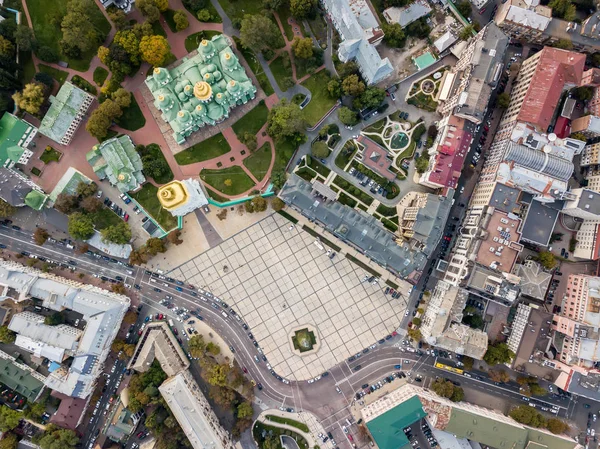 都市景観の空中写真 — ストック写真