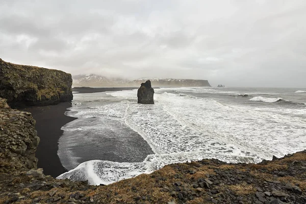 Paysage islandais du bord de mer — Photo