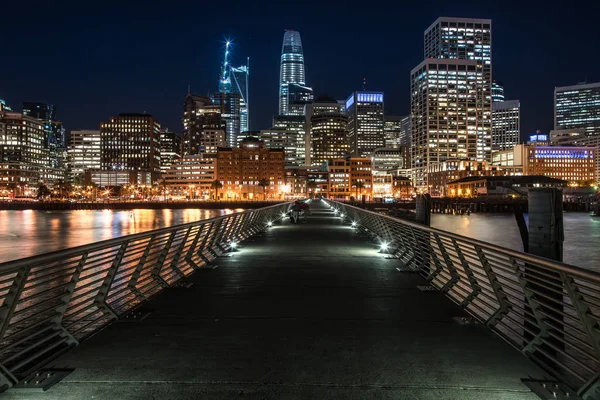 Night cityscape of San Francisco