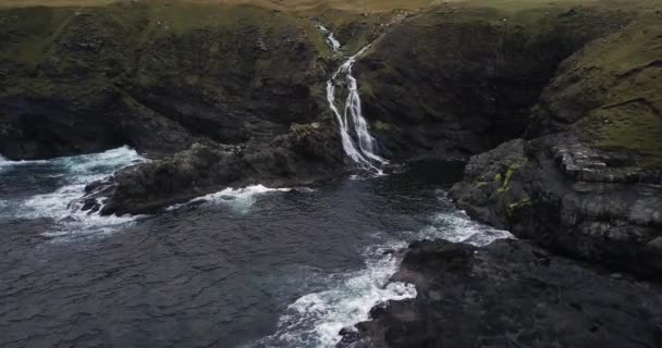 Manzara Faroe Adaları — Stok video
