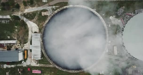 发电厂冷却塔 — 图库视频影像