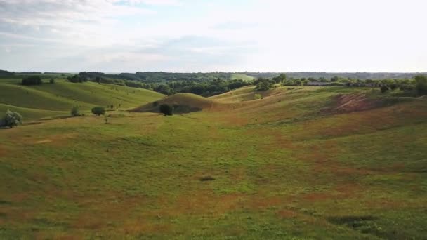 Beautiful rural landscape — Stock Video