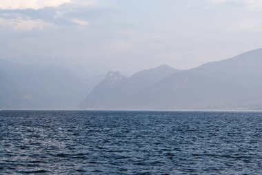 Dağlar göl Avusturya 