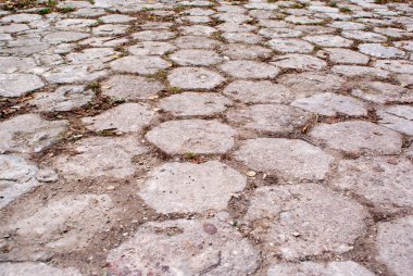Taş yol doku ve arka plan