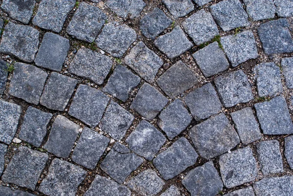 Текстура старой каменной дороги — стоковое фото