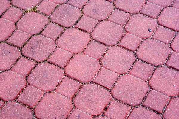 Pedra estrada textura e fundo — Fotografia de Stock