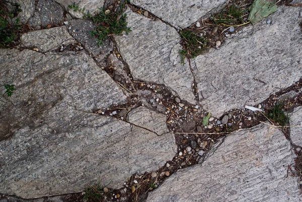 Achtergrondstructuur van aardse gekleurde leisteen steen — Stockfoto