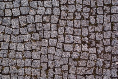 Taş yol doku ve arka plan