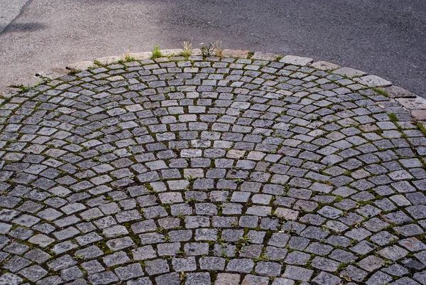 ウィーンの Teture 花崗岩の舗装 — ストック写真