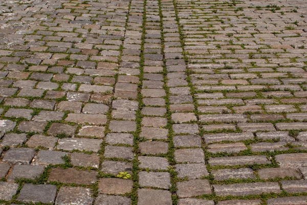 Kamienne bloki w chodnik tekstura tło — Zdjęcie stockowe