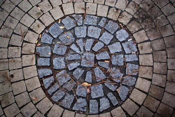 Taş yol doku ve arka plan