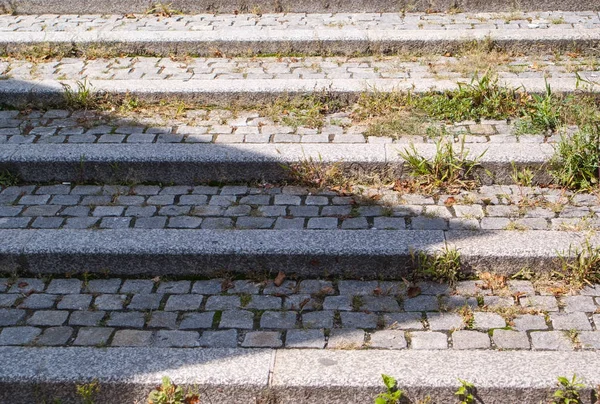 Kamienne schody tło i tekstura — Zdjęcie stockowe