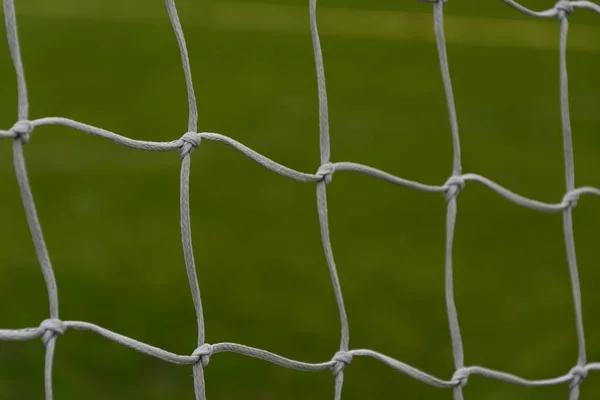 Goal at the stadium close up — Stock Photo, Image