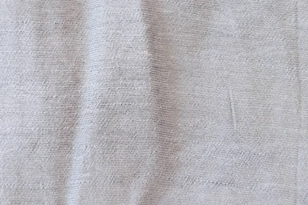 Beyaz kumaş kumaş dokusu — Stok fotoğraf