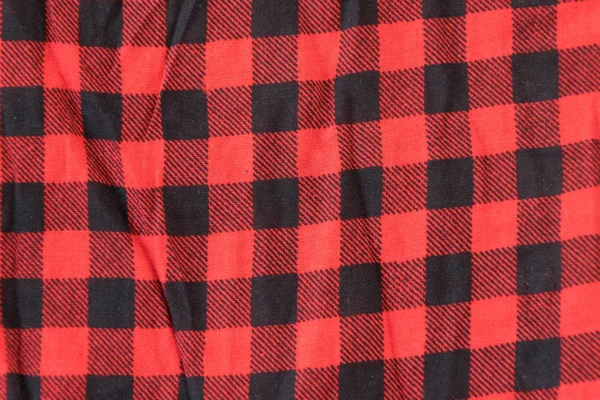 럼 버 재킷 격자 무늬 패턴 패브릭 — 스톡 사진